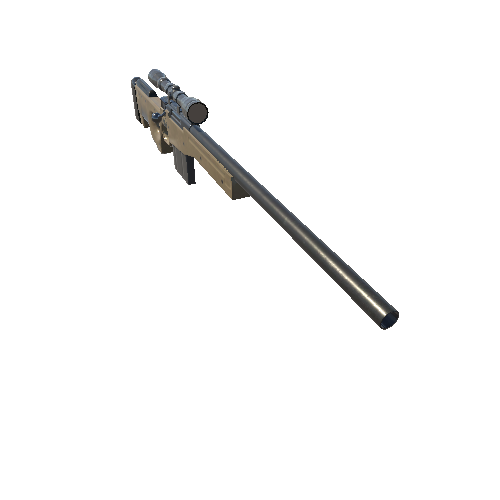 L96A1 Sniper Rifle _Desert